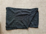 Silver scarf Women's fashion bib Bright silk scarf